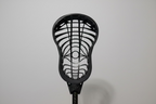 Black carbon fiber lacrosse stick